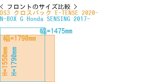 #DS3 クロスバック E-TENSE 2020- + N-BOX G Honda SENSING 2017-